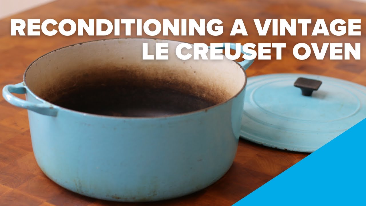 Как я бережно отреставрировал 50-летнюю духовку Le Creuset