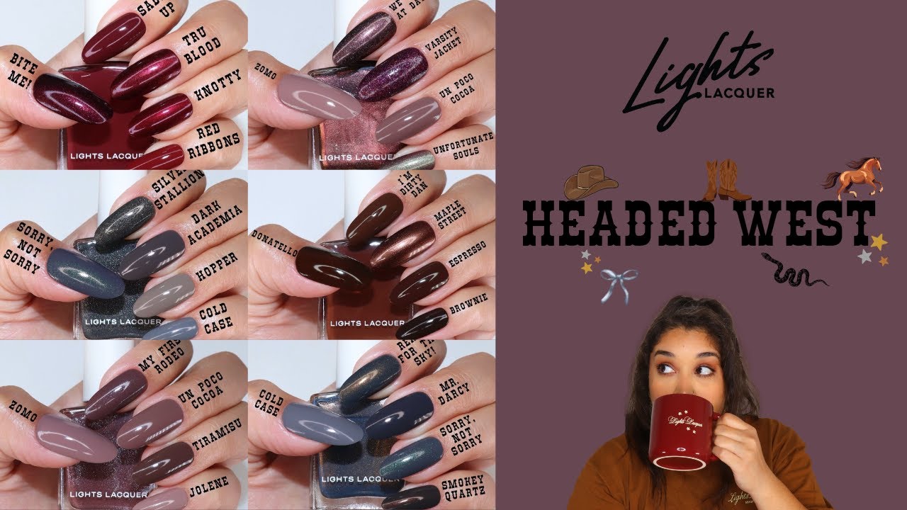 Lights Lacquer Headed West Collection! | ValZenDen