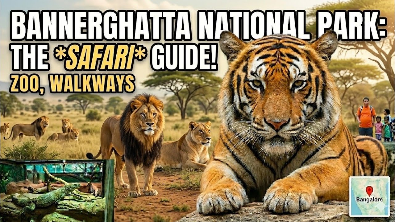 Bannerghatta National park full video Bangalore