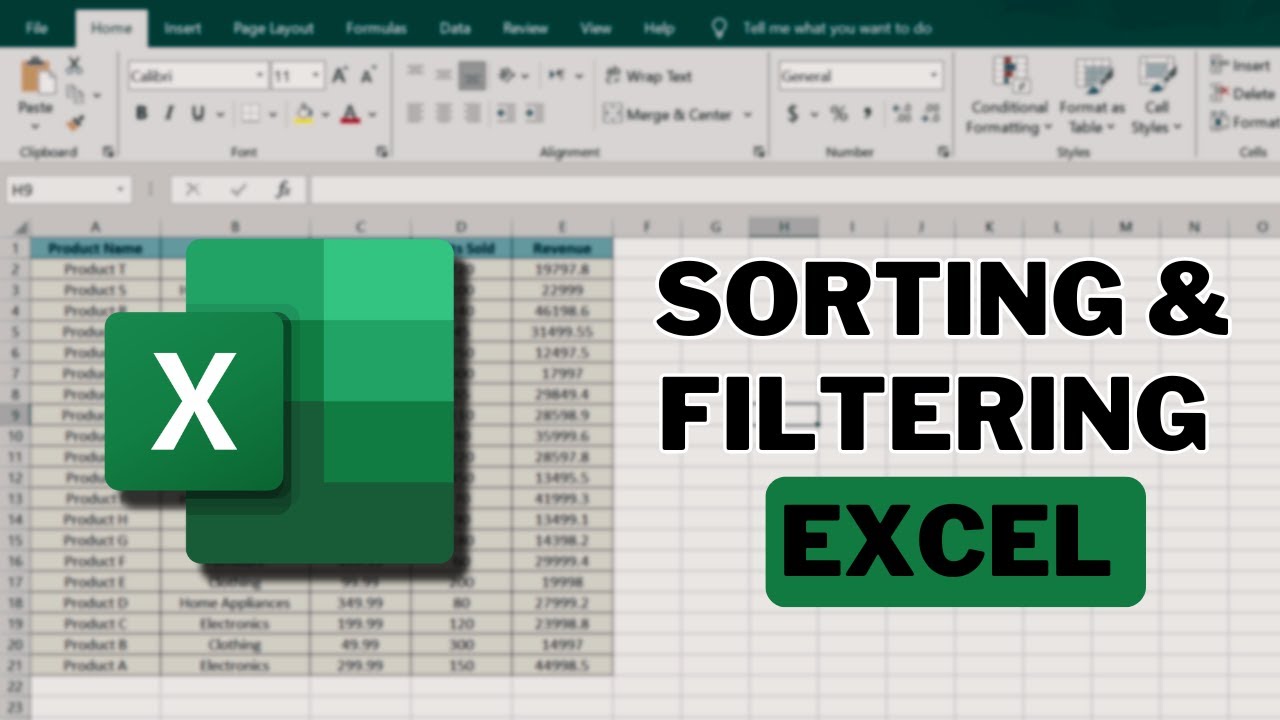 Сортировка и фильтрация данных в Excel | Как эффективно организовать и искать данные