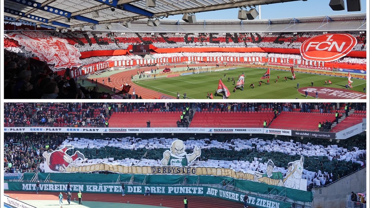 16.03.2025 / 1.FC N&uuml;rnberg - SpVgg F&uuml;rth 3:0 / Max-Morlock-Stadion (N&uuml;rnberg)