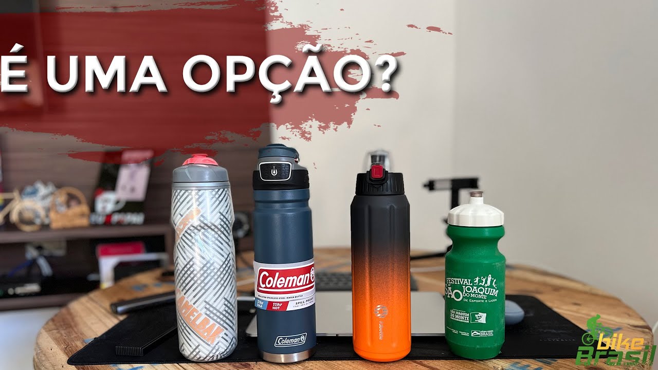 Garrafas térmicas isoladas a vácuo para ciclista | ÁGUA SEMPRE GELADA [Bike Brasil]