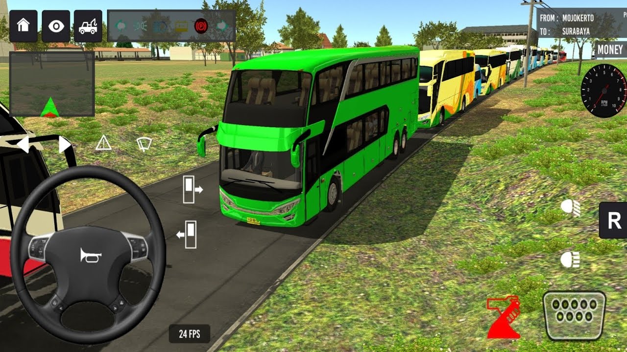 Indonesia Coach bus driving 💥 😍| Euro bus simulator 2026 Android gameplay #game 1 Part 72