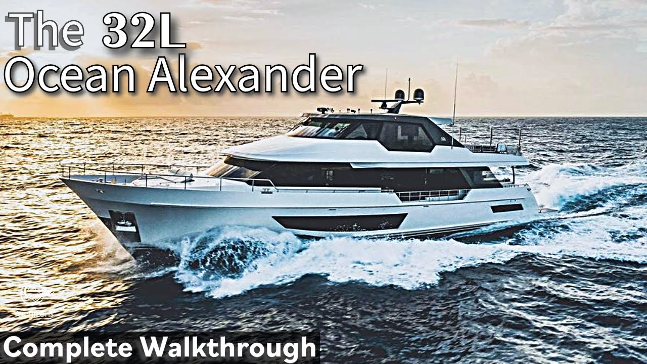 Inside: Ocean Alexander 32L | The Ultimate Luxury Yacht | Full Tour