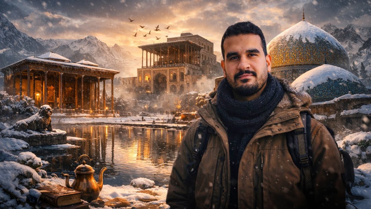 هذه المدينة بالشتاء تختلف كليا❄️🤩