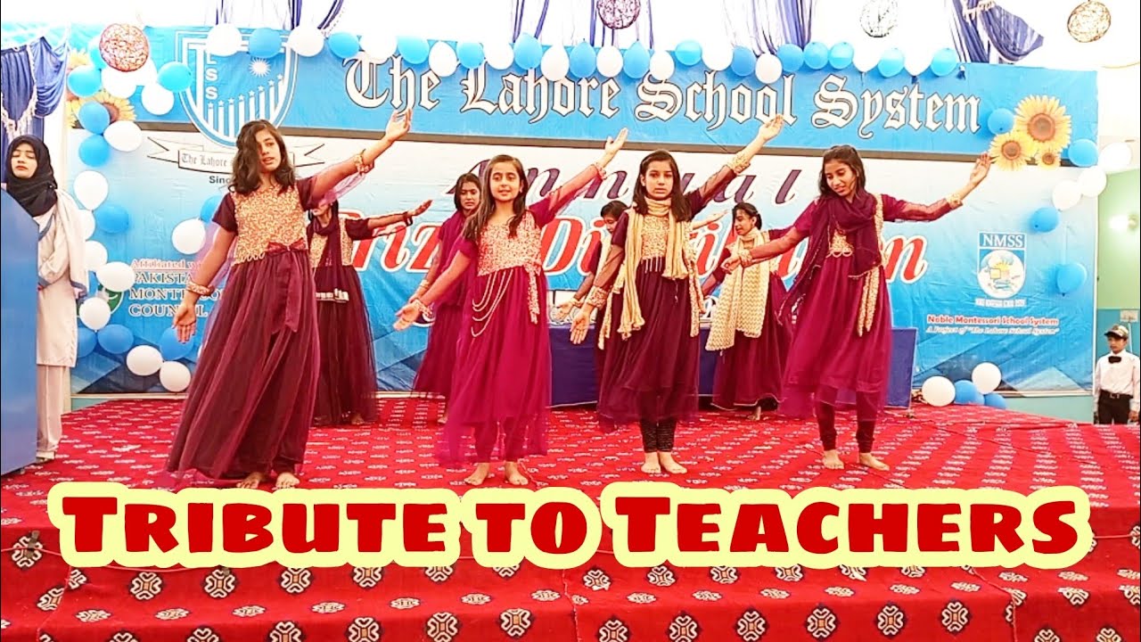Tribute to Teachers Tablo|Na sekha kabhi jena|By The lahore School system