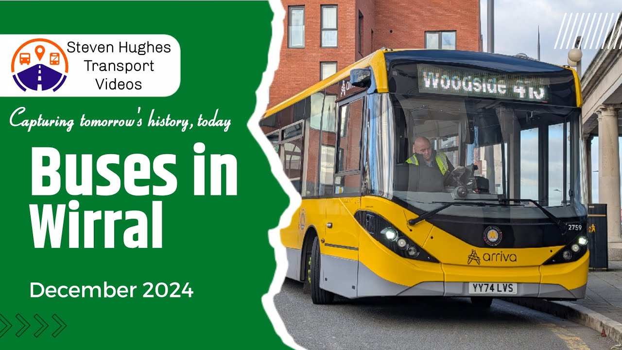 Buses in Wirral | Bus Spotting | December 2024