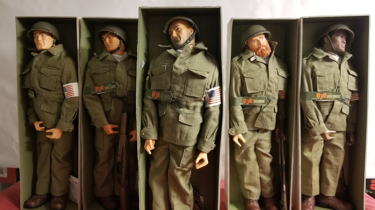 GI.JOE SGT. ROCK AND EASY COMPANY FIGURE SET REVIEW