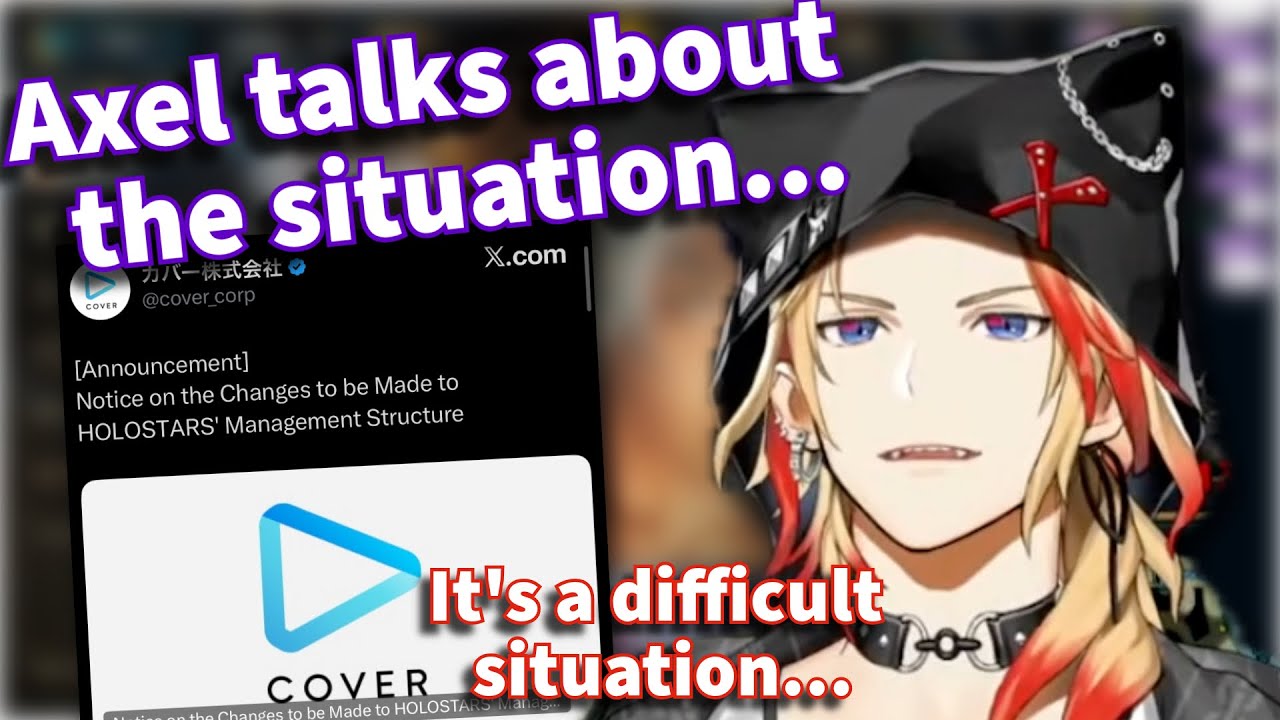 Axel talks about the recent announcement regarding Holostars JP and gives his thoughts on it&hellip;
