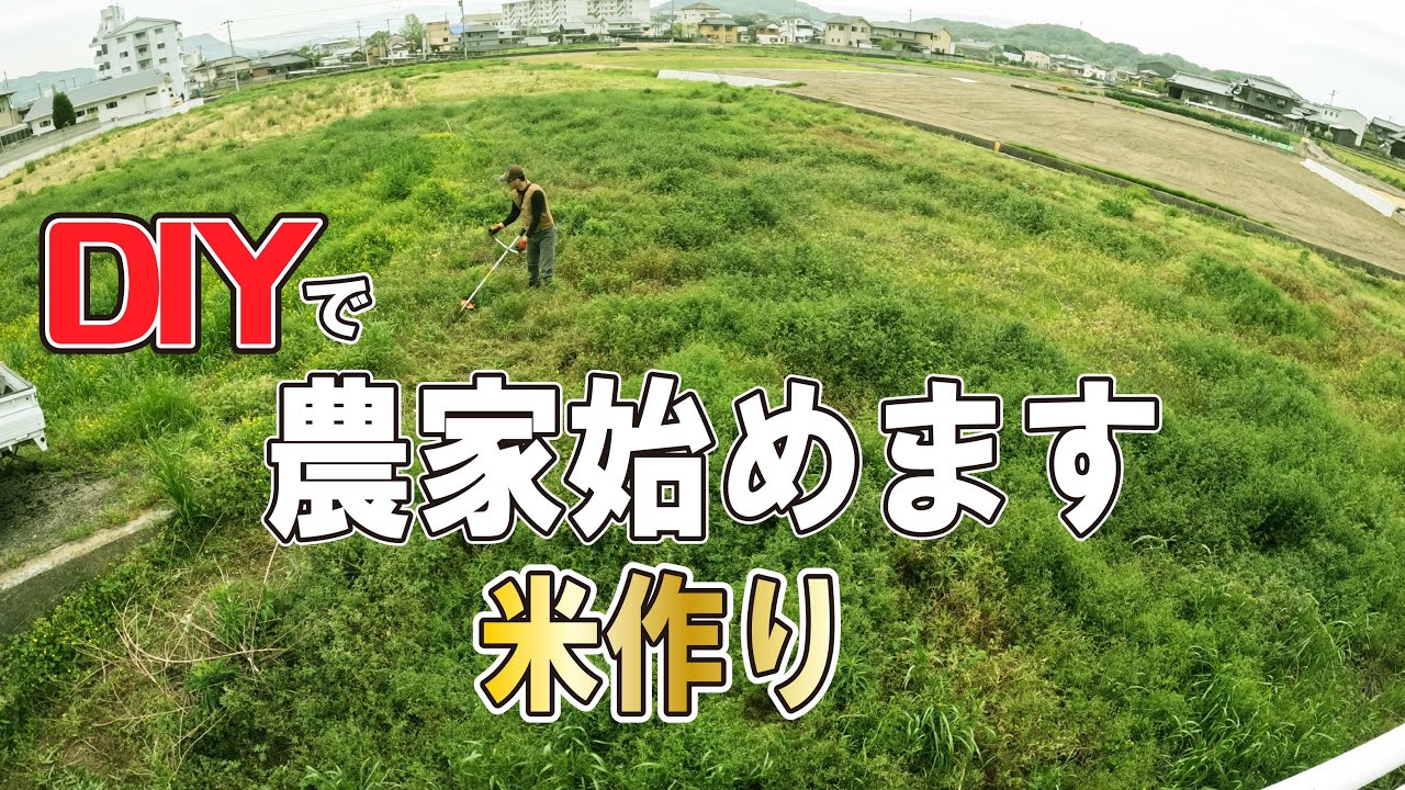 無料で農地貰った！　素人が米作り始めます！