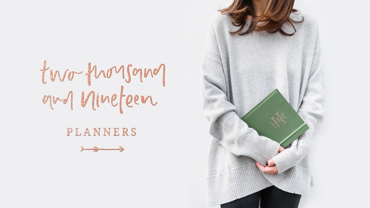2019 Planner - Pre-Orders Now Live!