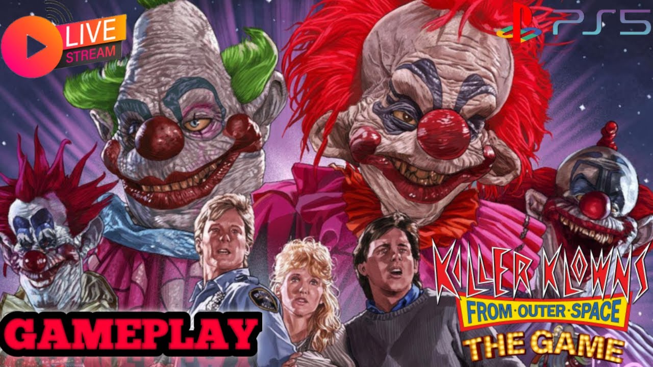 🎈🎈🎈KILLER KLOWNS THE GAME LIVE GAMEPLAY🎈🎈🎈 🎮🤡🎮