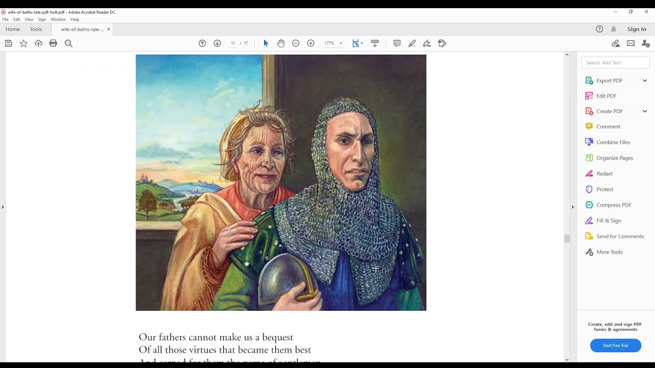 Wife of Bath's Tale Part 2