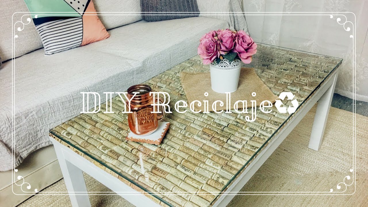 DIY Renueva Tus Muebles Viejos Con Corchos!