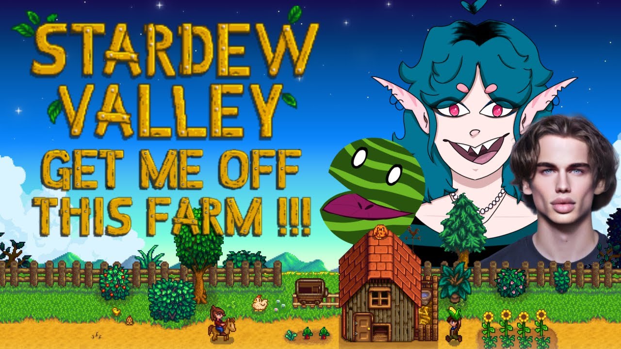 I'm Farmin' It !! | Stardew Valley VOD w/ Ripley and Melonz!