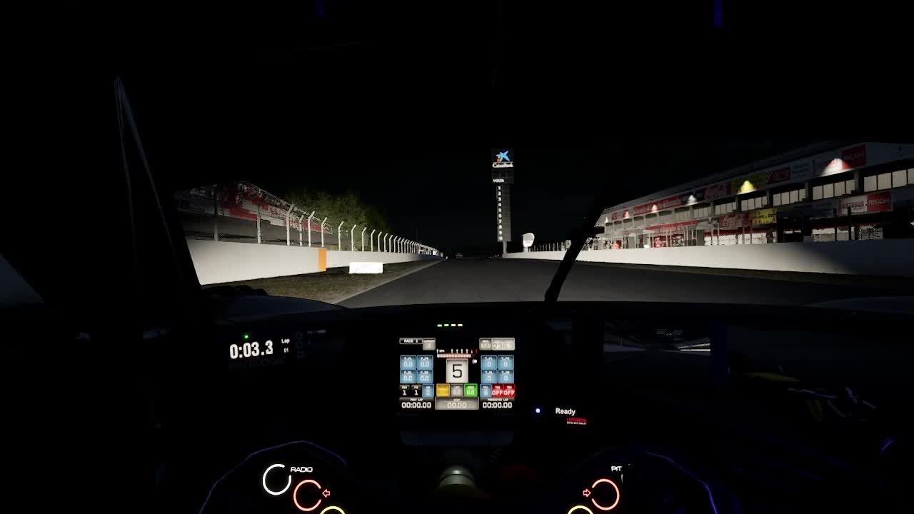 ACC Barcelona Ferrari 296 GT3 (Dry) Track Guide (Hotlap + Telemetry)