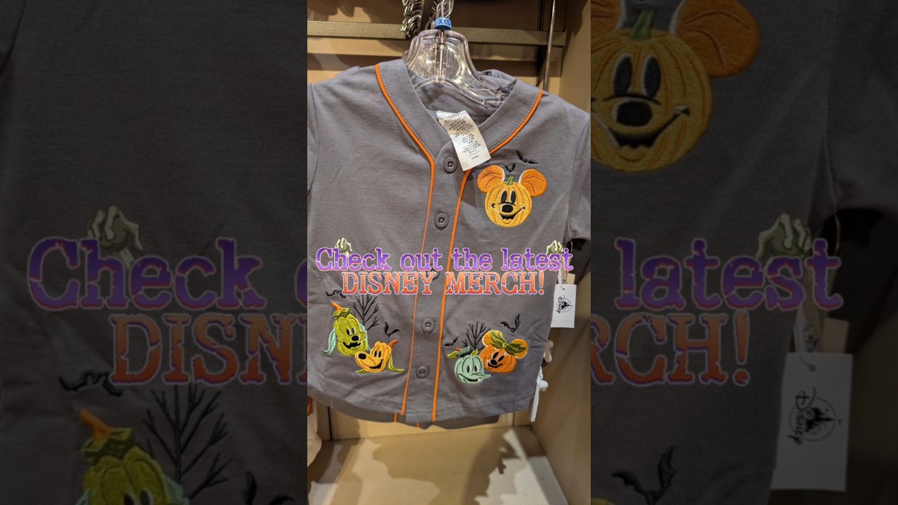 Some of the latest release of Halloween Disney merch #summerween #disneymerch #halloweenatdisney