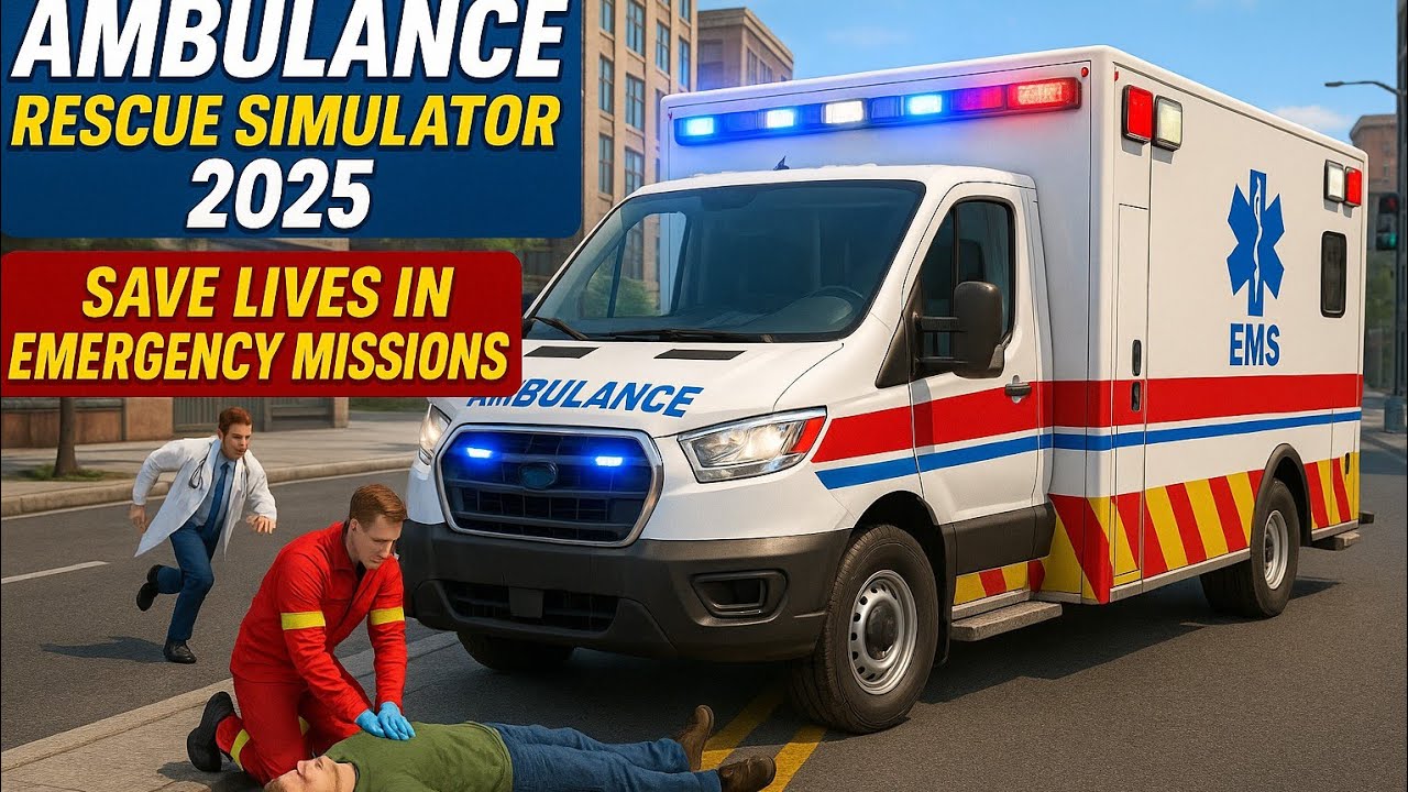 Emergency Ambulance Driving Game – Realistic Rescue Challenge
