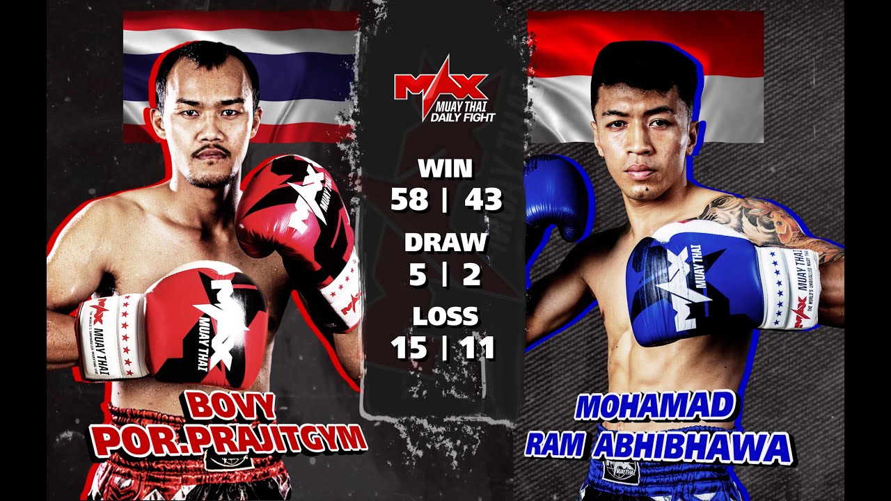 โบวี่ ป.ประจิตรยิมส์ (THA) VS โมฮัมหมัด ราม อบิห์บาห์วา (IND) [DAILY FIGHT] I 17 เม.ย. 2568
