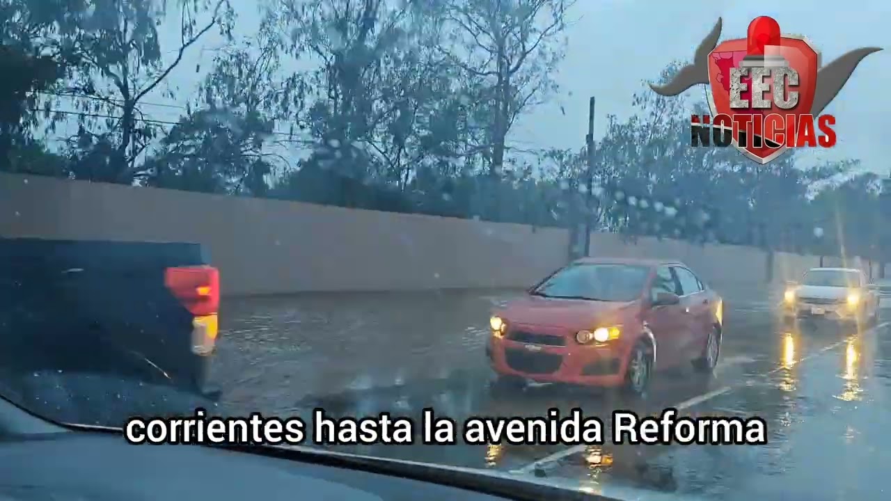 Ensenada Highway 1 Flooding from Rachel