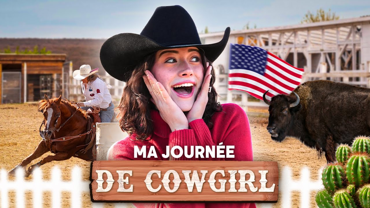 24H AU TEXAS AVEC MOI: je teste le barrel et je rencontre un bison en pleine nuit... 🐴🤠 #equitation