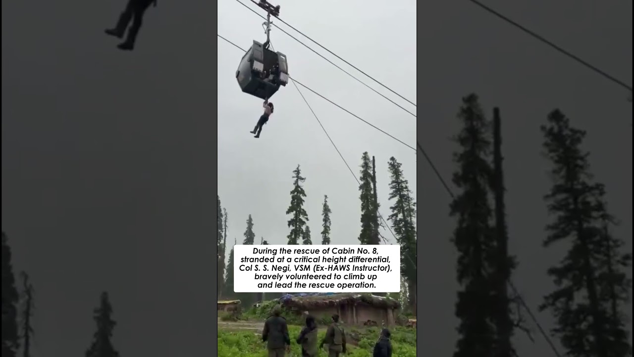 Indian army leads massive rescue operation in Gulmarg