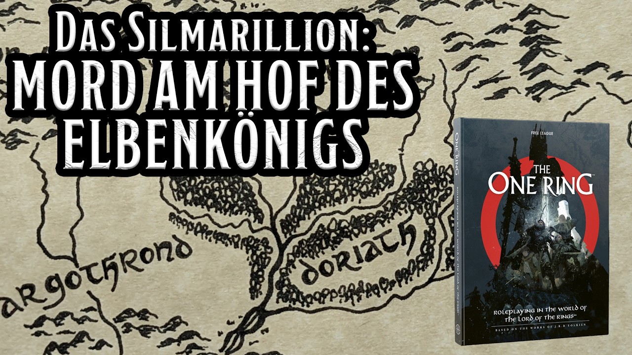 Der Herr der Ringe: Mord am Hof des Elbenk&ouml;nigs (Silmarillion) Pen and Paper mit SL Mh&aacute;ire