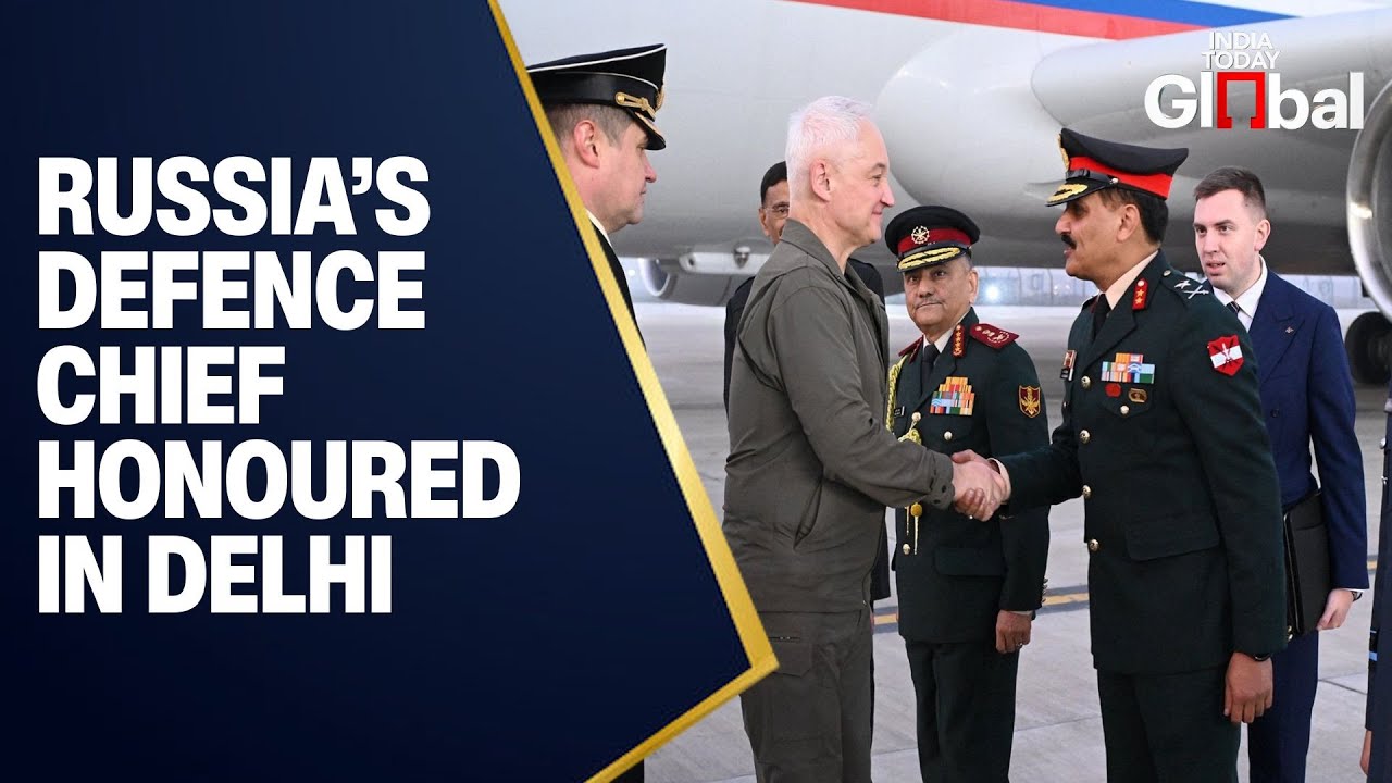 LIVE: Russian Defence Minister Reviews Guard of Honour in Delhi
