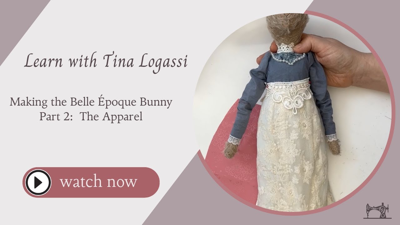 Belle Époque Bunny Making the Apparel