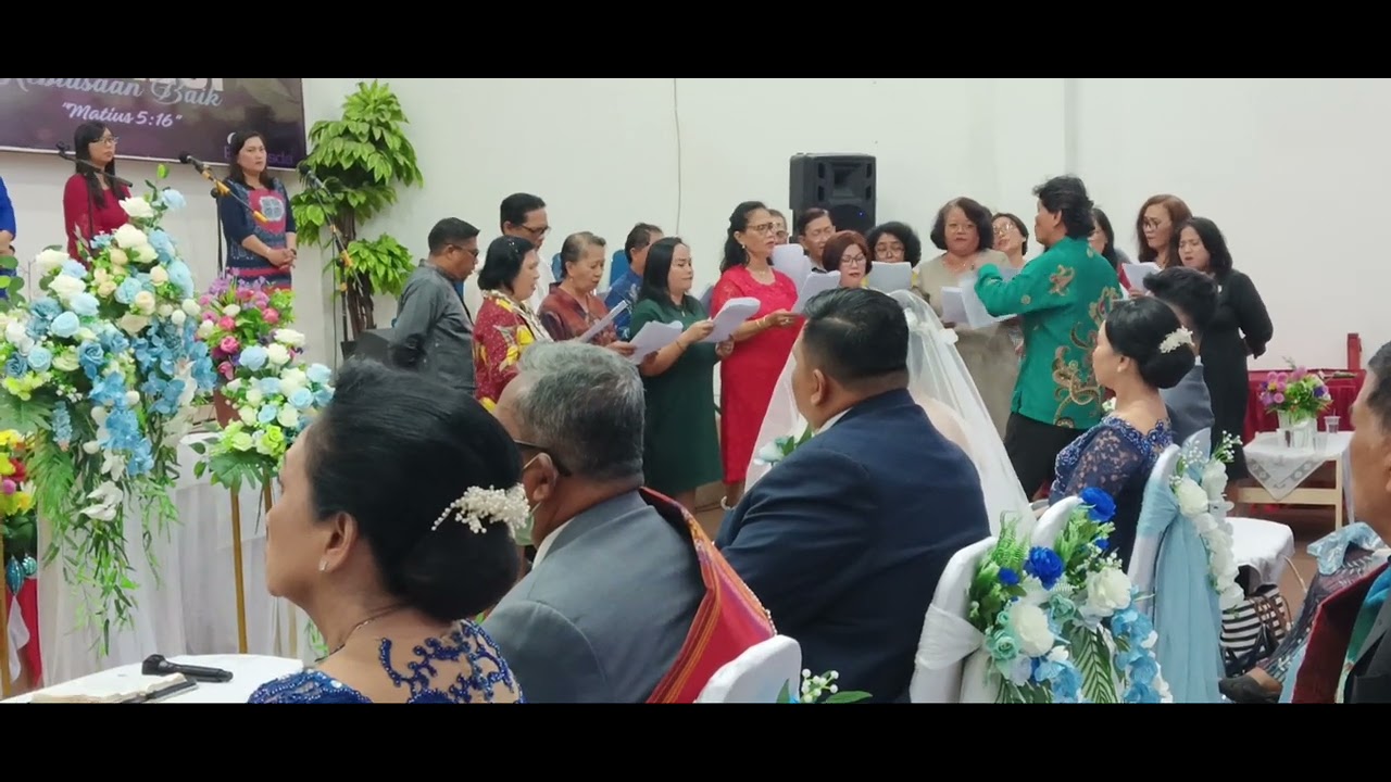 PUJIAN PADUS SION DLM PERNIKAHAN NICK FALDO DAN TETEY HERTENTI 23 SEPTEMBER 2025 PIANIS JESSICA A