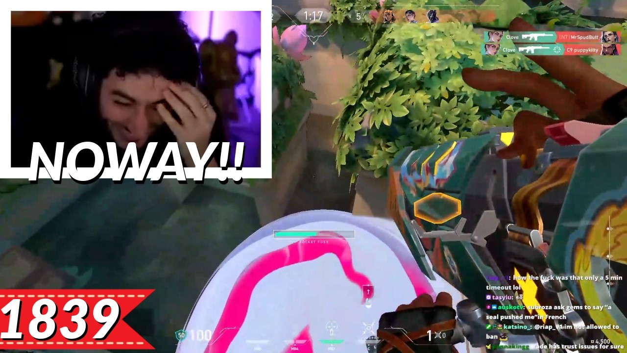 Subroza Pulls Off the Worst Raze Ult Ever | Most Watched VALORANT Clips Today V1839
