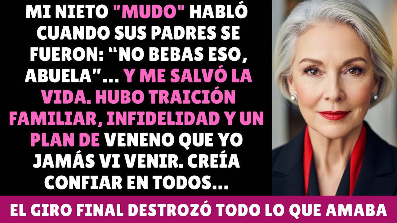 Mi nieto “mudo” rompió el silencio… y destapó la traición que me iba a matar.