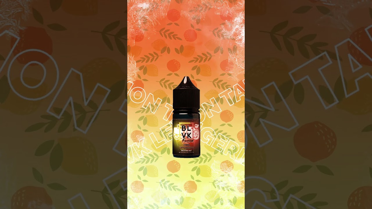 BLVK | Lemon Tangerine Ice (BLVK Fusion)