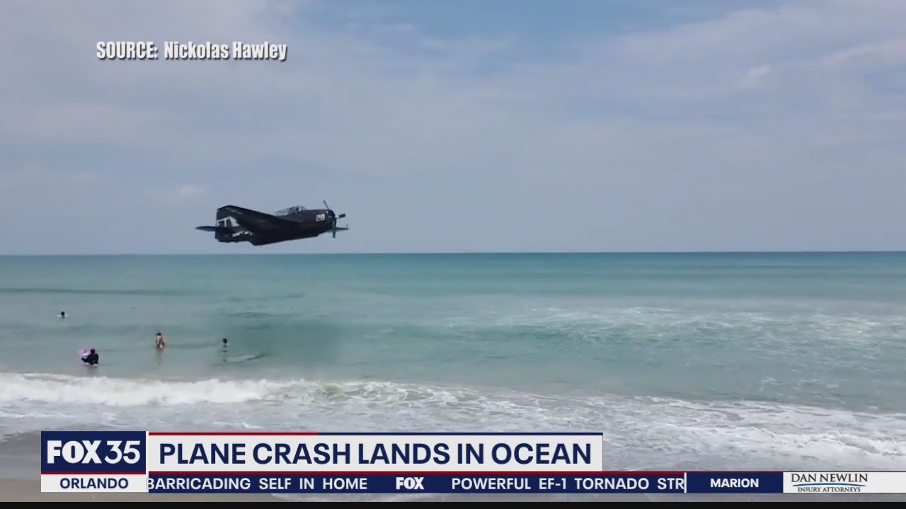 WWII plane pilot hailed a hero after emergency landing in Cocoa Beach
