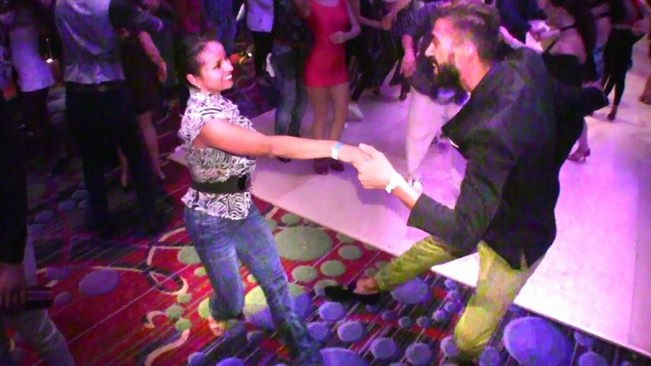 Magna Gopal & Panagiotis Aglamisis Social Dancing @ 2017 New York Salsa Congress!