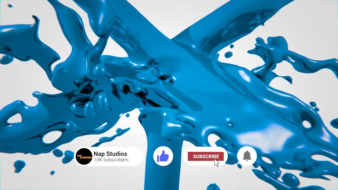 4K Viddyoze Animation Samples Paint Splash
