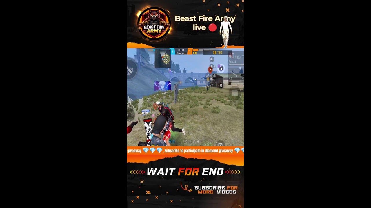 Free fire Mobile live with Jaani #shortfeed #freefiremaxlive #verticallive #beastfirearmyff