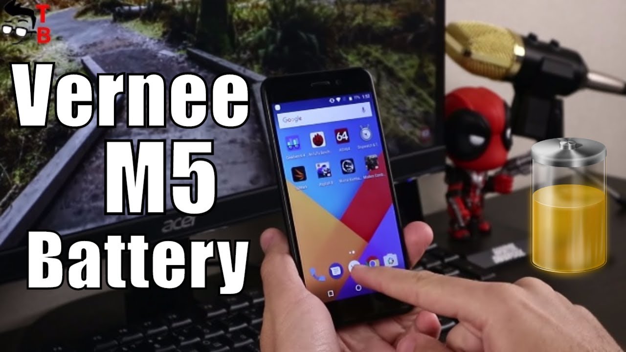 Vernee M5 Battery Test: Charging Time and Draining