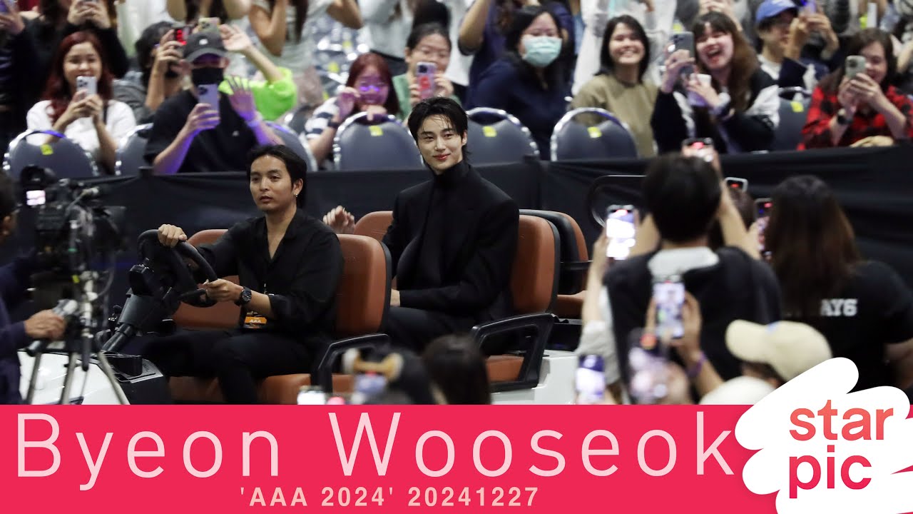 변우석 '아시아를 녹이는 미소!'  [STARPIC] /  Byeon Wooseok - 'AAA 2024' 20241227