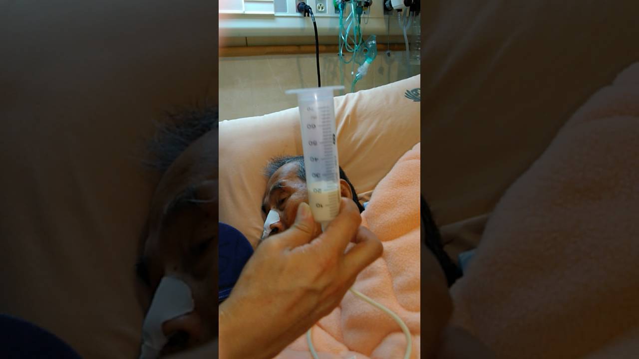 看護照顧 鼻胃管灌教學示範