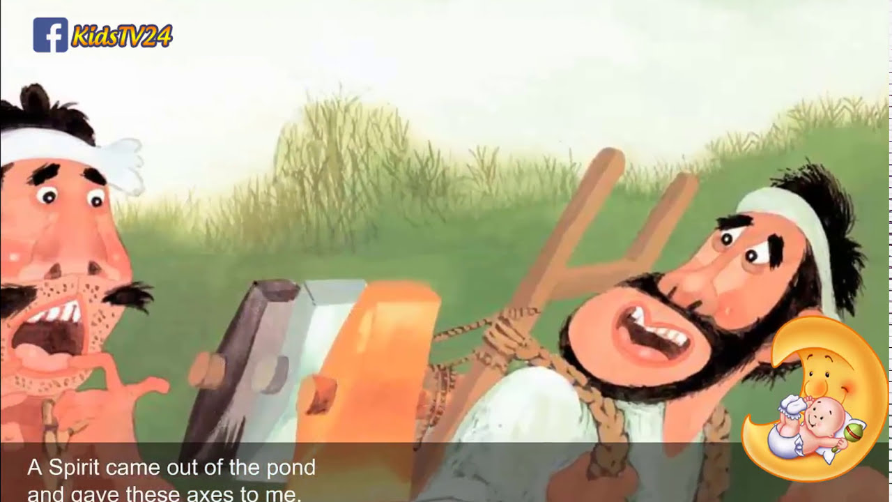 The Frog and the Ox - The Golden Ax  - Stories for kids TV24