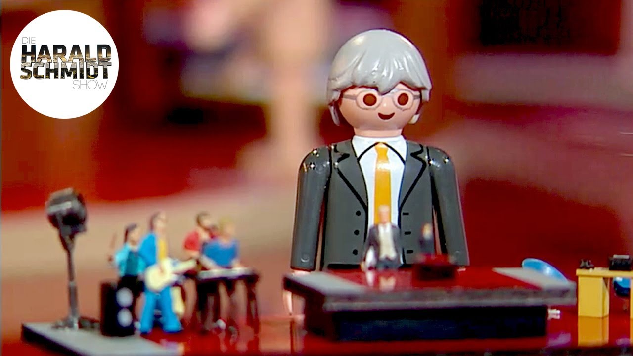 Die Geschichte der Harald Schmidt Show mit Playmobil erklärt (SKY)