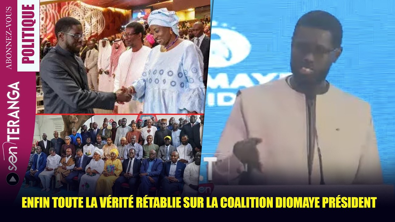 Enfin Bassirou Diomaye rétablie Toute la vérité sur la coalition Diomaye Président & lave Mimi Touré