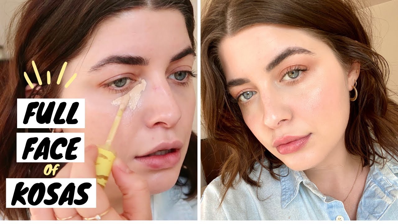 Full Face of KOSAS + New Concealer Wear Test & Review
