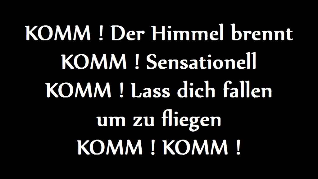 Tokio Hotel - Komm [Lyrics][By SaGth]