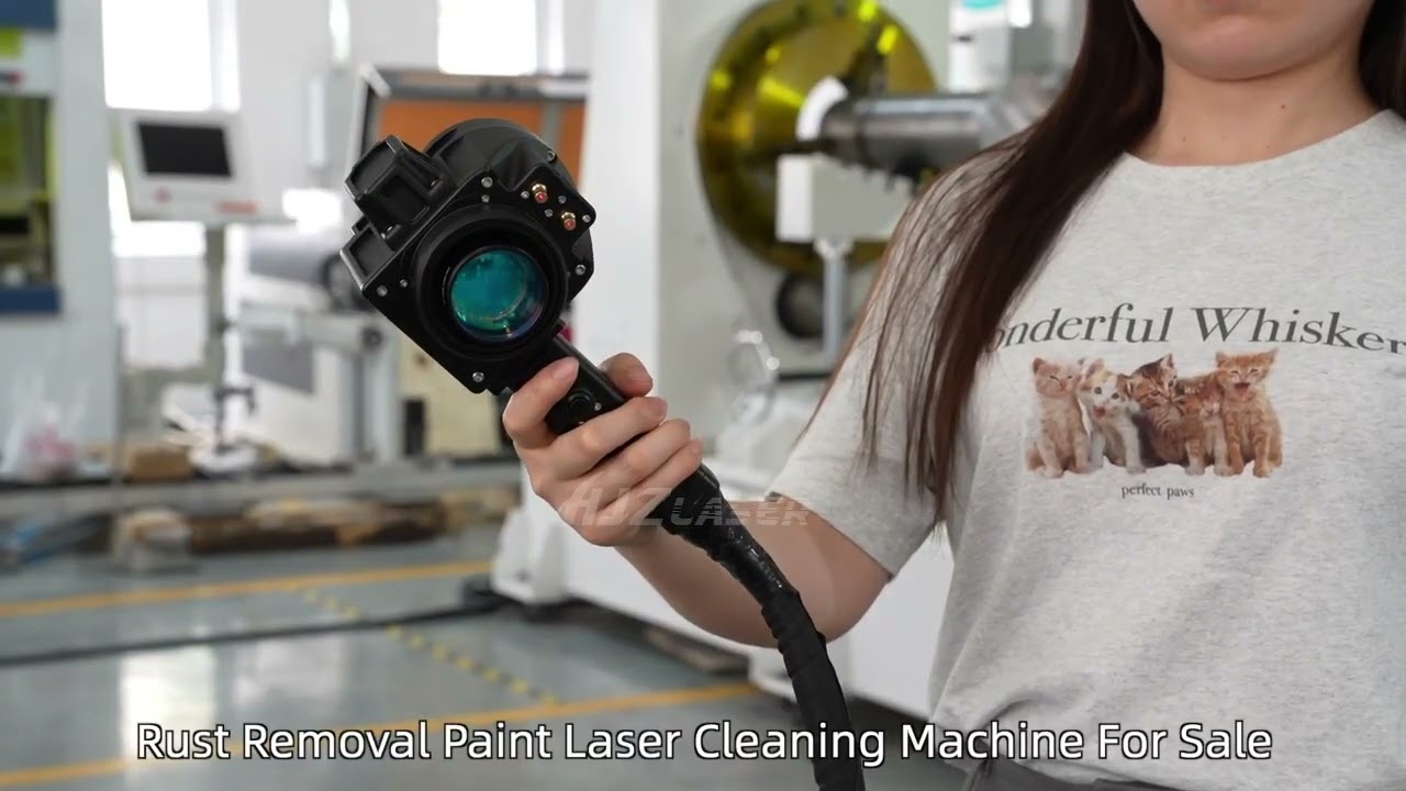 Handheld Pulse Laser Cleaning Rust Removal Machine 