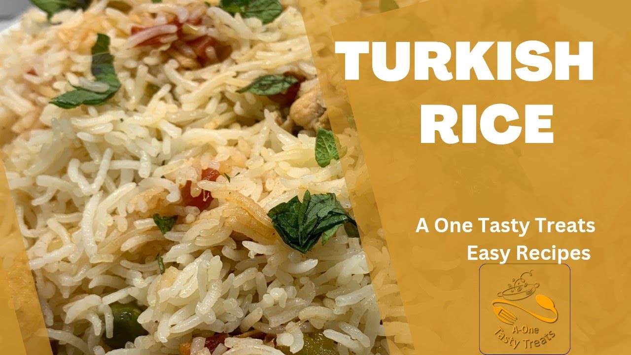 Easy Turkish Rice Recipe | Authentic Pilaf | Easy & Fluffy Turkish-Style Rice