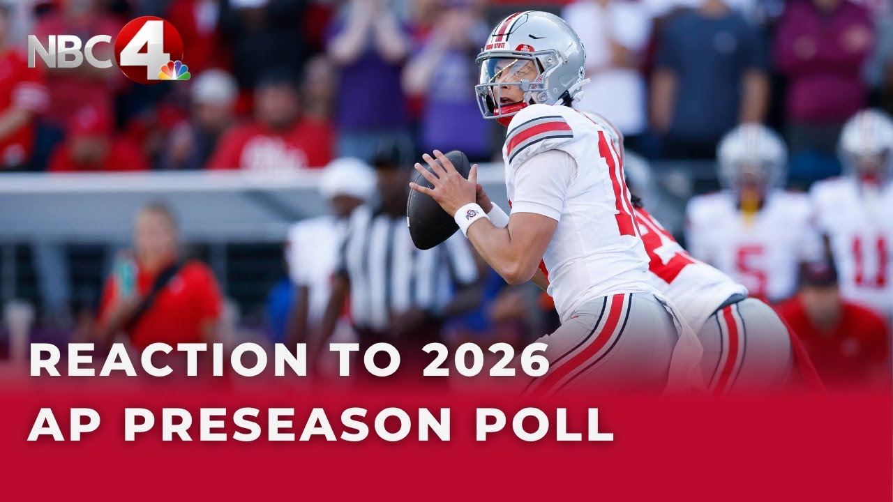 Buckeyes ranked No. 1 in AP poll: Reaction to preseason rankings