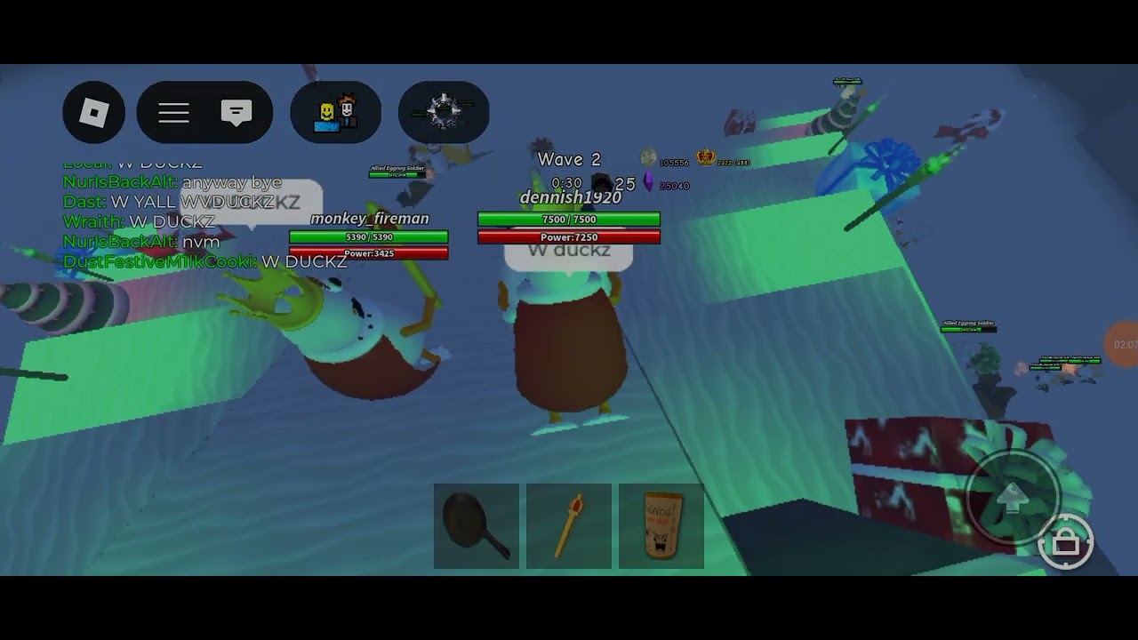 I finally got eggnog!!! | Baldis sword fight
