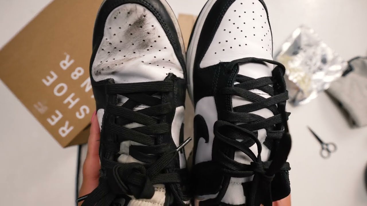 Как чистить самые популярные кроссовки Nike Dunks
